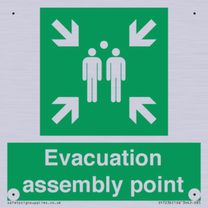 Evacuation assembly point